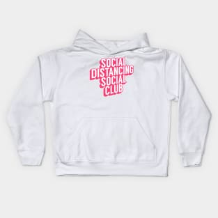 Social Distancing Social Club Kids Hoodie